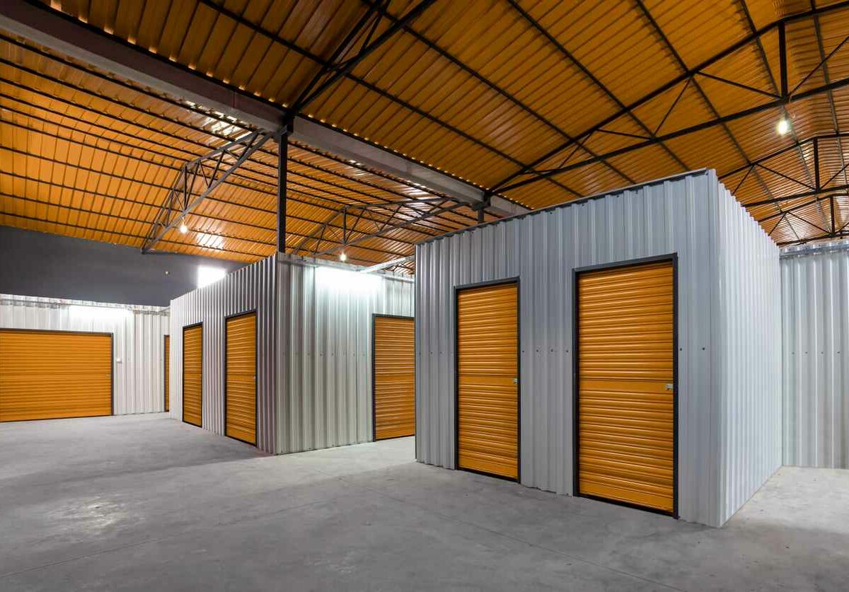 An indoor storage facility